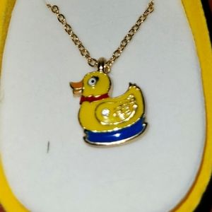 Duck necklace